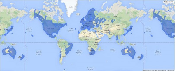 google streetview pieejamība