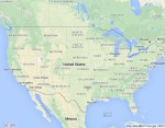 Amerikas Savienotās Valstis karte