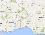 Benin karte