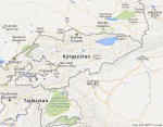 Kirgizstāna karte