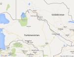 Turkmenistāna karte